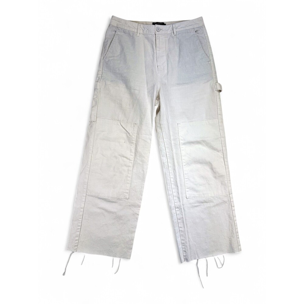 Dockers Wide Leg Utility Pants Women's Size 29 White